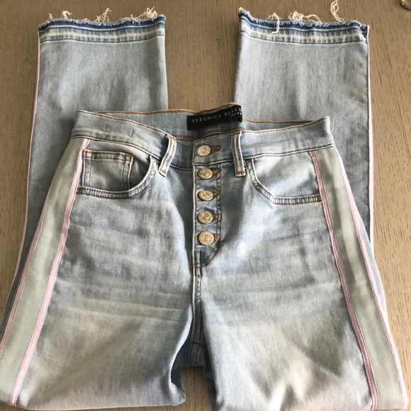 Veronica Beard Light Blue Women's Jeans size 27/4 - Picture 2 of 12